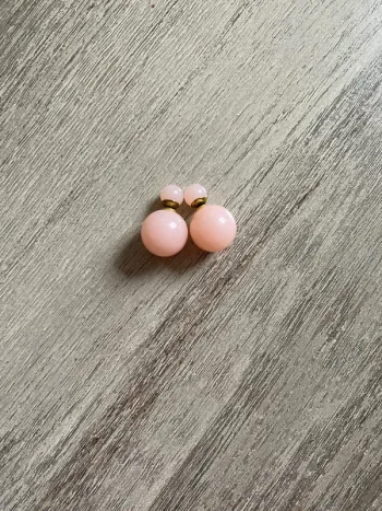 Boucles d’oreilles roses Zara