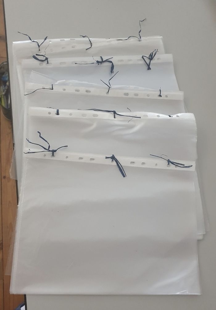 Gros lot de pochettes plastiques