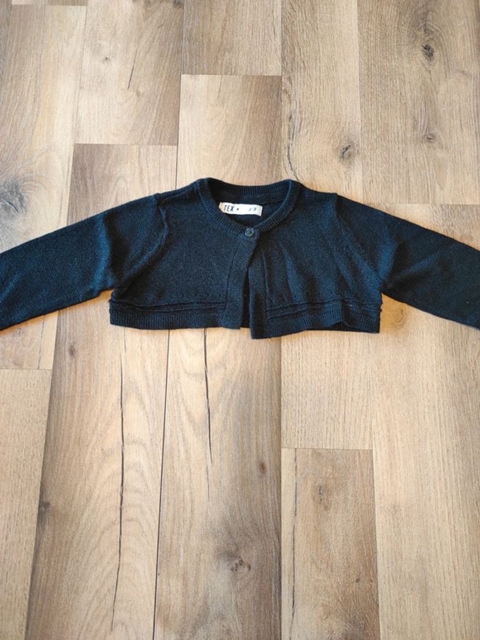 Boléro fin pailleté 3 ans en TBE tex