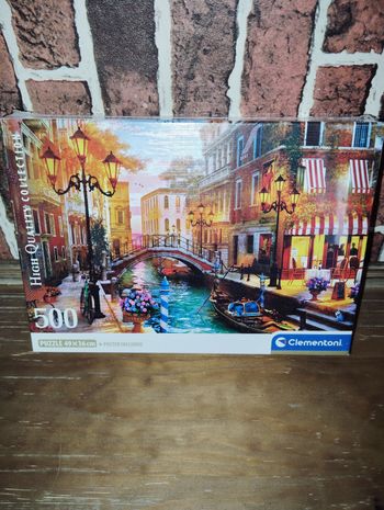 Puzzle thème Venise 500 pièces 