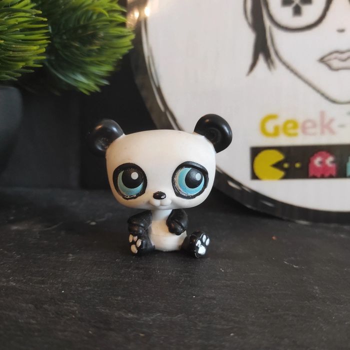 Littlest Petshop LPS Panda Bears 90 Pékin Set Authentic Original #geektradepanda