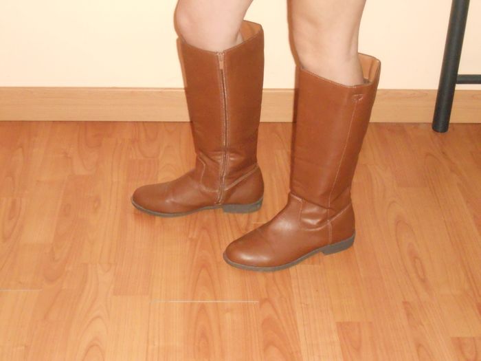 botte femme pointure 39 marron - photo numéro 3