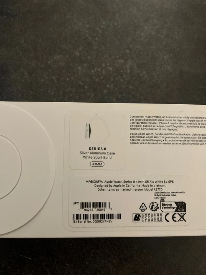 Montre Apple Watch série 8 41 mm 39 mm - 42 mm • Neuf avec étiquette - photo numéro 3