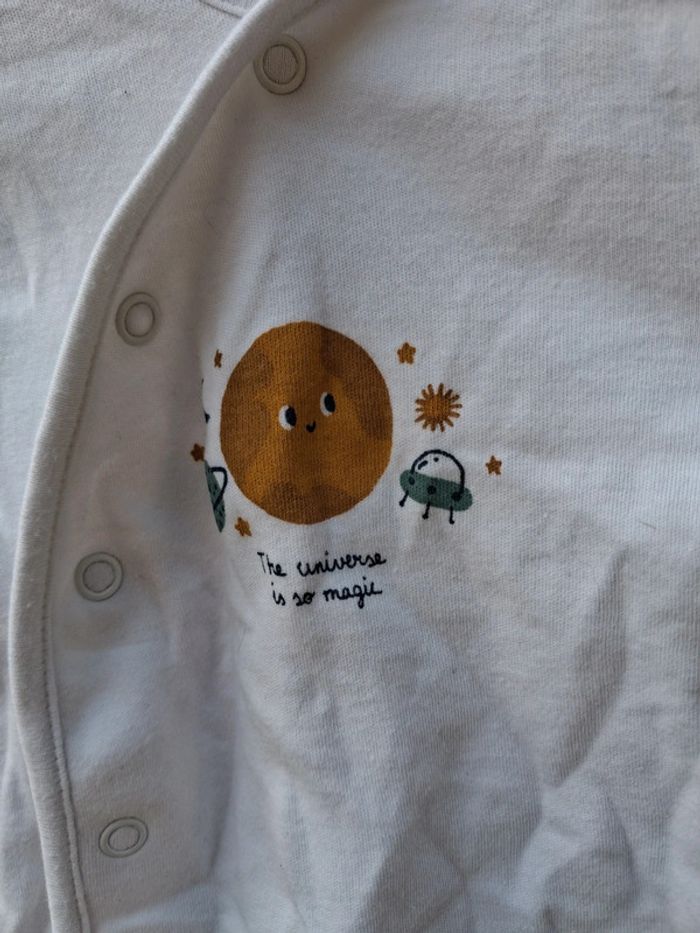 Lot de pyjamas léger 3 mois Tex - photo numéro 6
