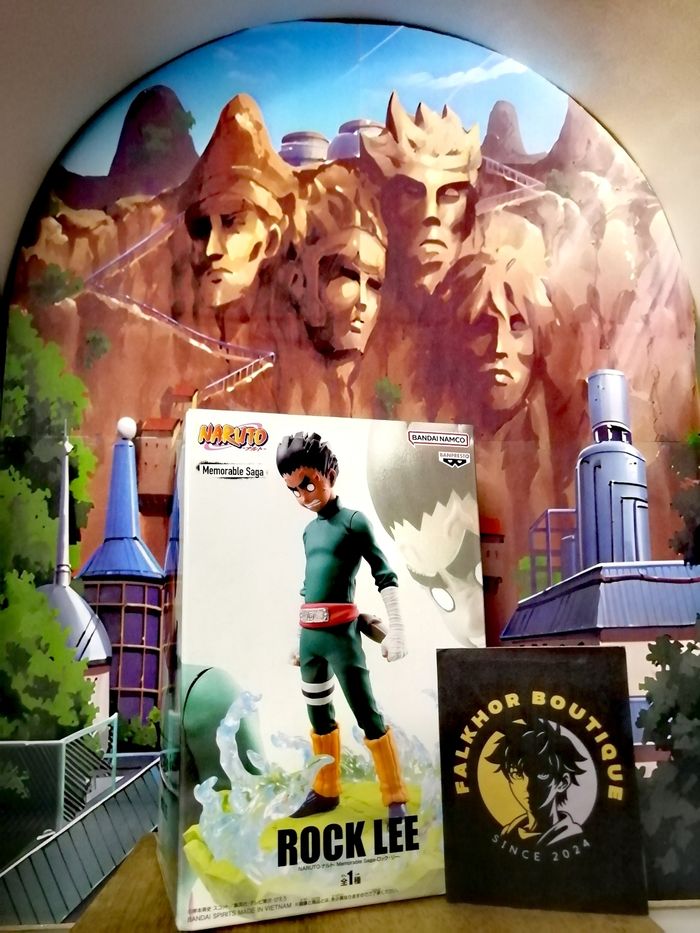 Naruto - Figurine Rock Lee Memorable Saga - banpresto - photo numéro 2