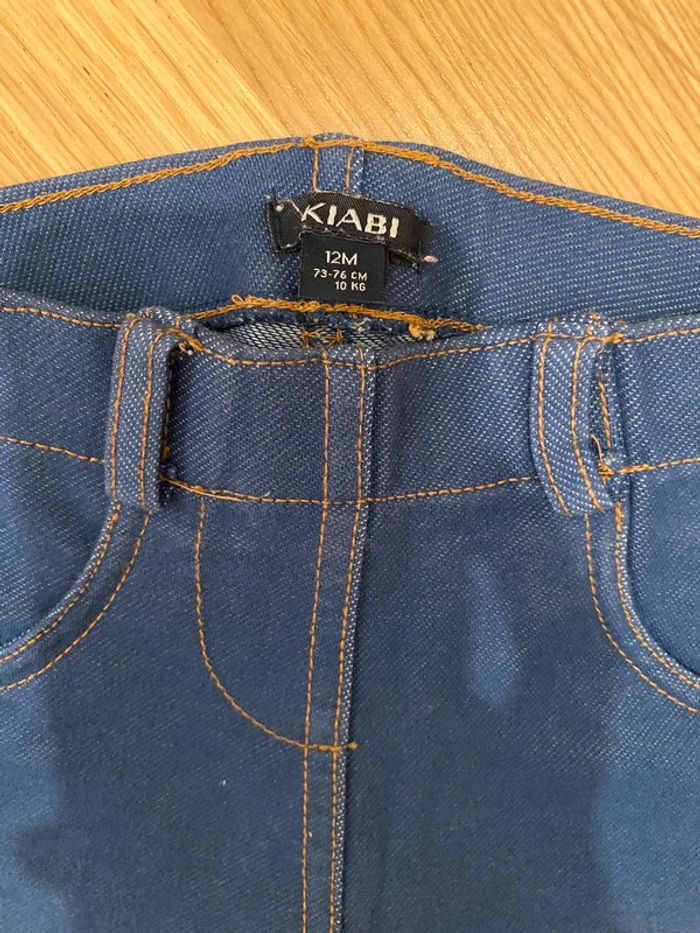 Jean legging 12 mois - photo numéro 2