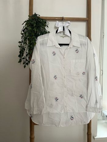 Chemise petit motif abstrait