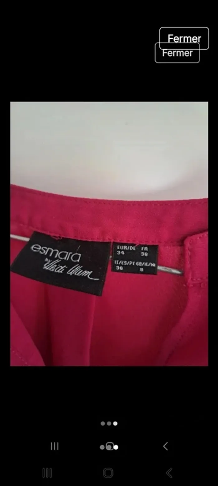 Blouse Esmara 36 - photo numéro 3