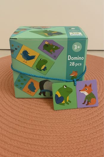 🌟 Domino Animaux – Djeco (28 pièces) 🌟