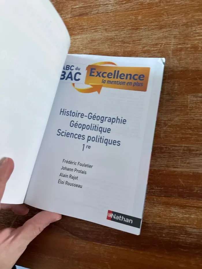 Livre ABC du bac, histoire-géo, géopolitique, sciences politiques - photo numéro 4