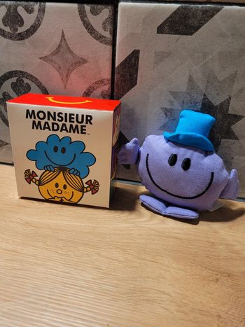 Peluche monsieur et madame  incroyable neuf