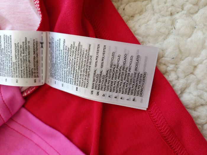 Débardeur crop top Adidas Primegreen rouge/rose Aeroready sport vintage - photo numéro 5