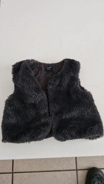 Gilet sans manche 12 mois