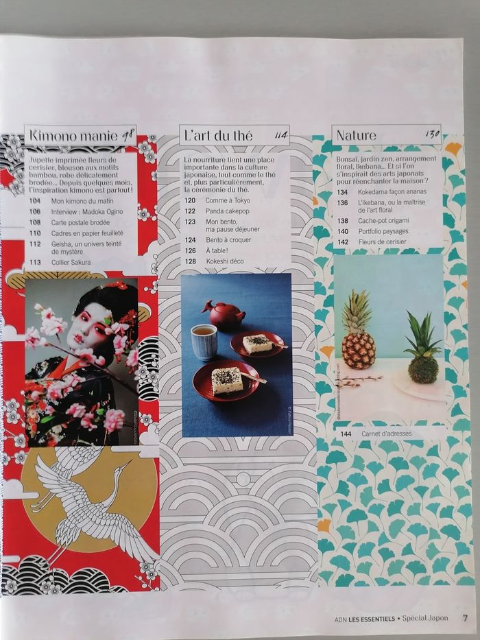 Revue spécial Japon de 'l'Atelier des Nanas- Les essentiels n.3" - photo numéro 4