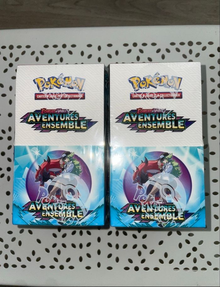 Lot De 2 Demi Display - Aventures Ensembles - EV 09 - Neuf / Scellé 🇫🇷