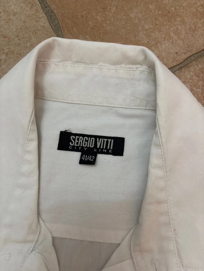 Chemise manches courtes Sergio Vitti taille 41/42 - photo numéro 2