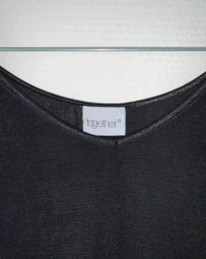 Robe noire femme taille 40 - photo numéro 2