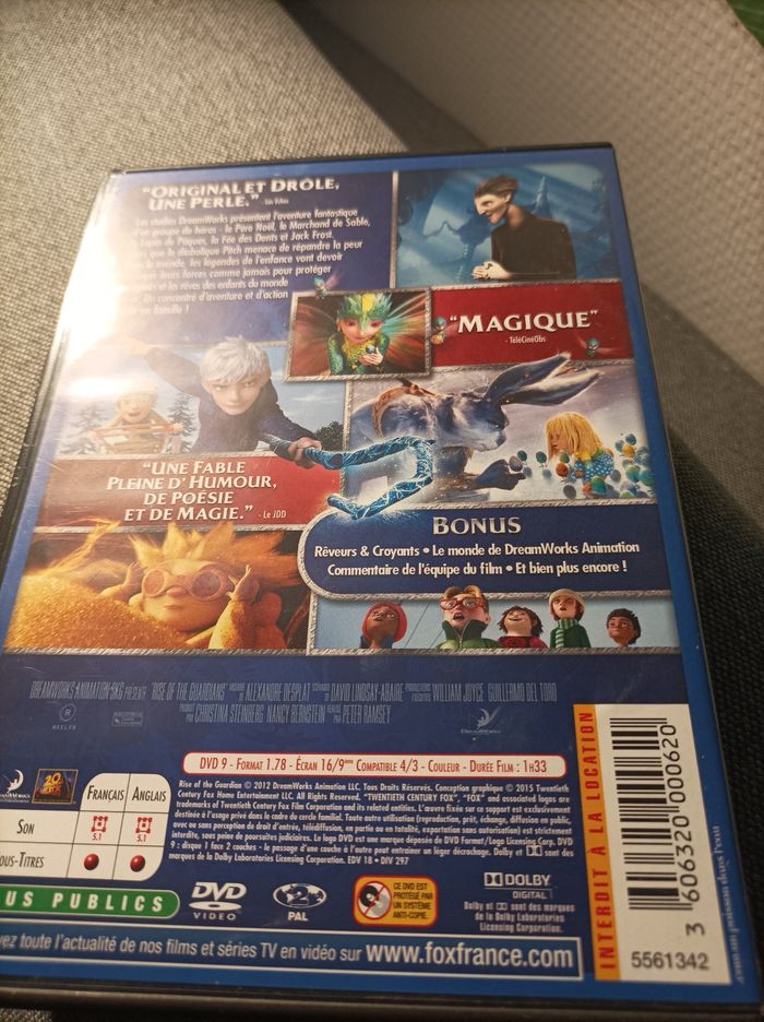 DVD les cinq légendes - photo numéro 2