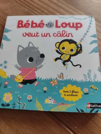 Livre bébé loup dès 6 mois