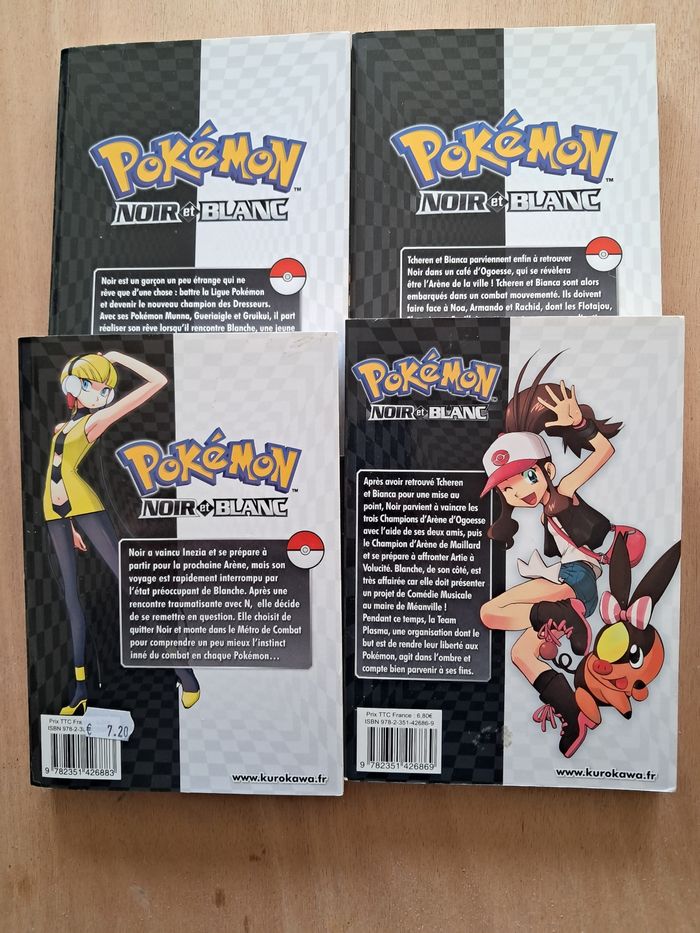 Manga pokemon noir et blanc - photo numéro 3