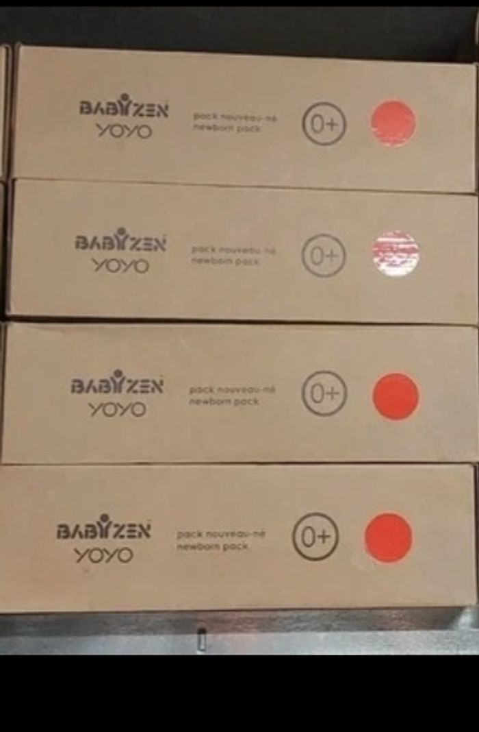 Pack naissance yoyo babyzen rouge neuf