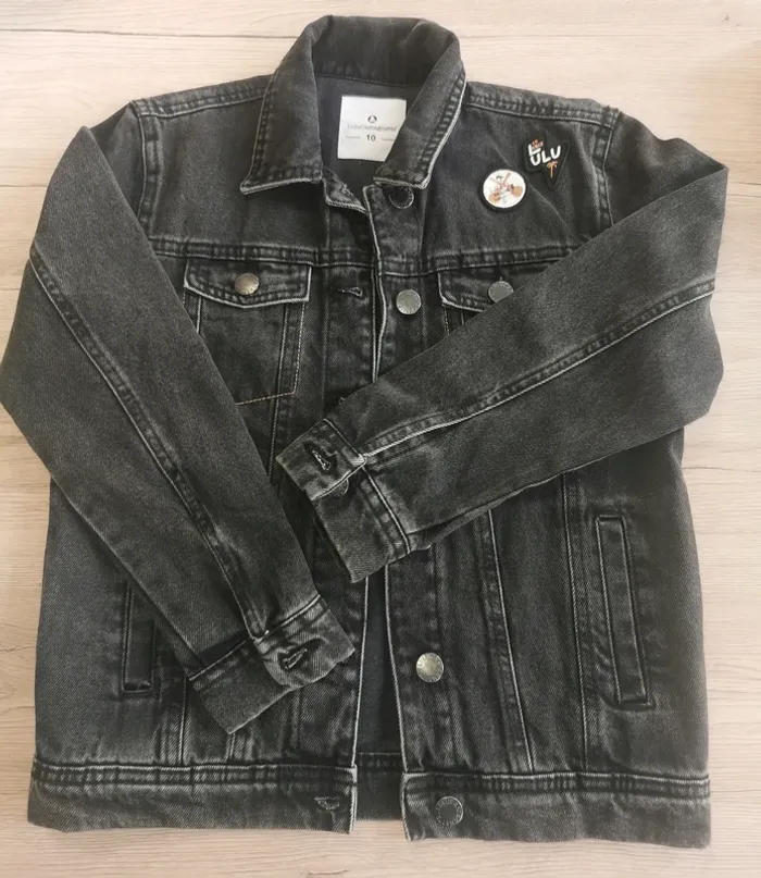 Veste en jean garçon 10 ans lulu castagnette