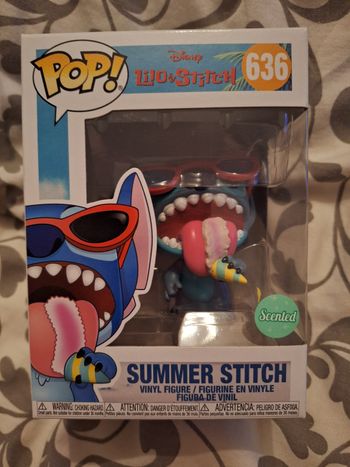 Funko pop Disney summer stitch 636