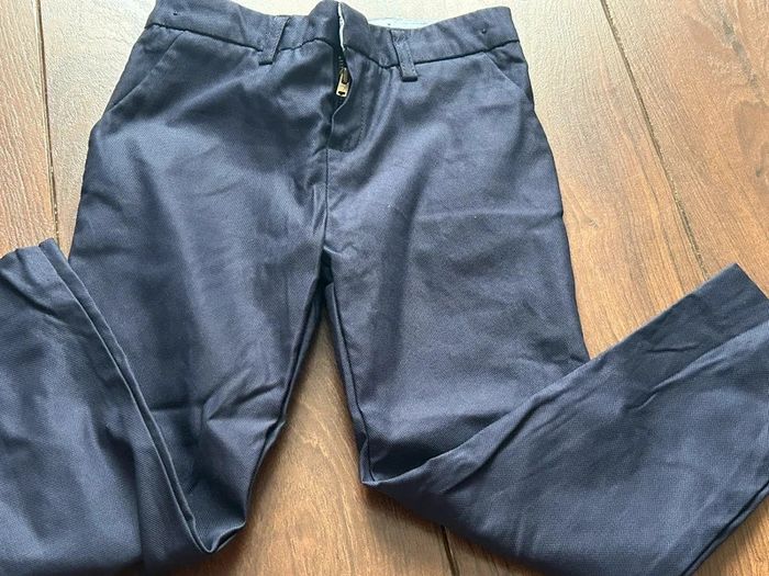 Pantalon de costume bleu marine Catimini 4 ans - photo numéro 2