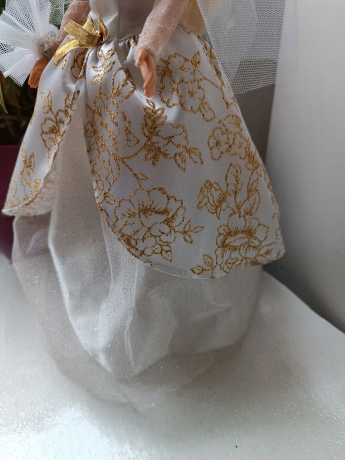 Barbie mattel doll poupée mannequin club mariage jeune mariée wedding wedd 1997 beautiful bride - photo numéro 9