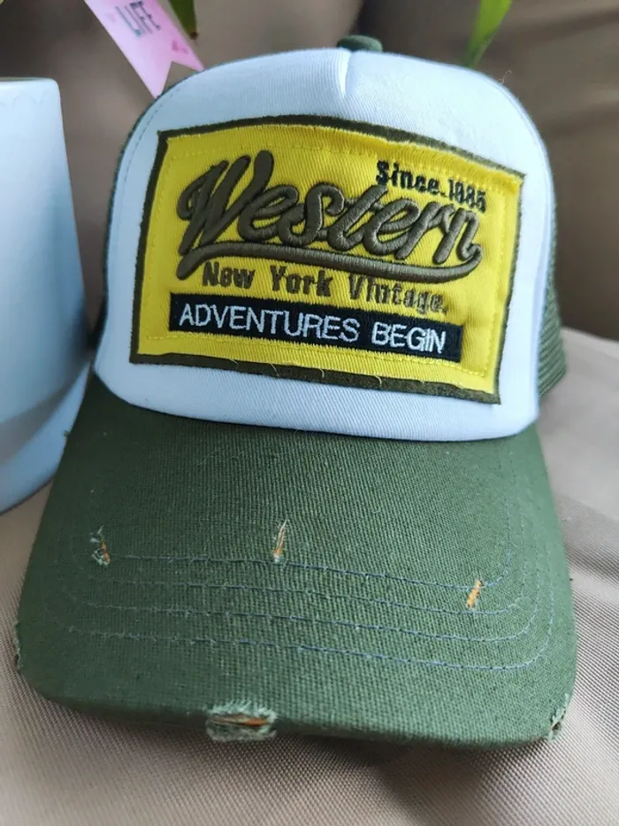 Casquette Trucker Western verte - photo numéro 3