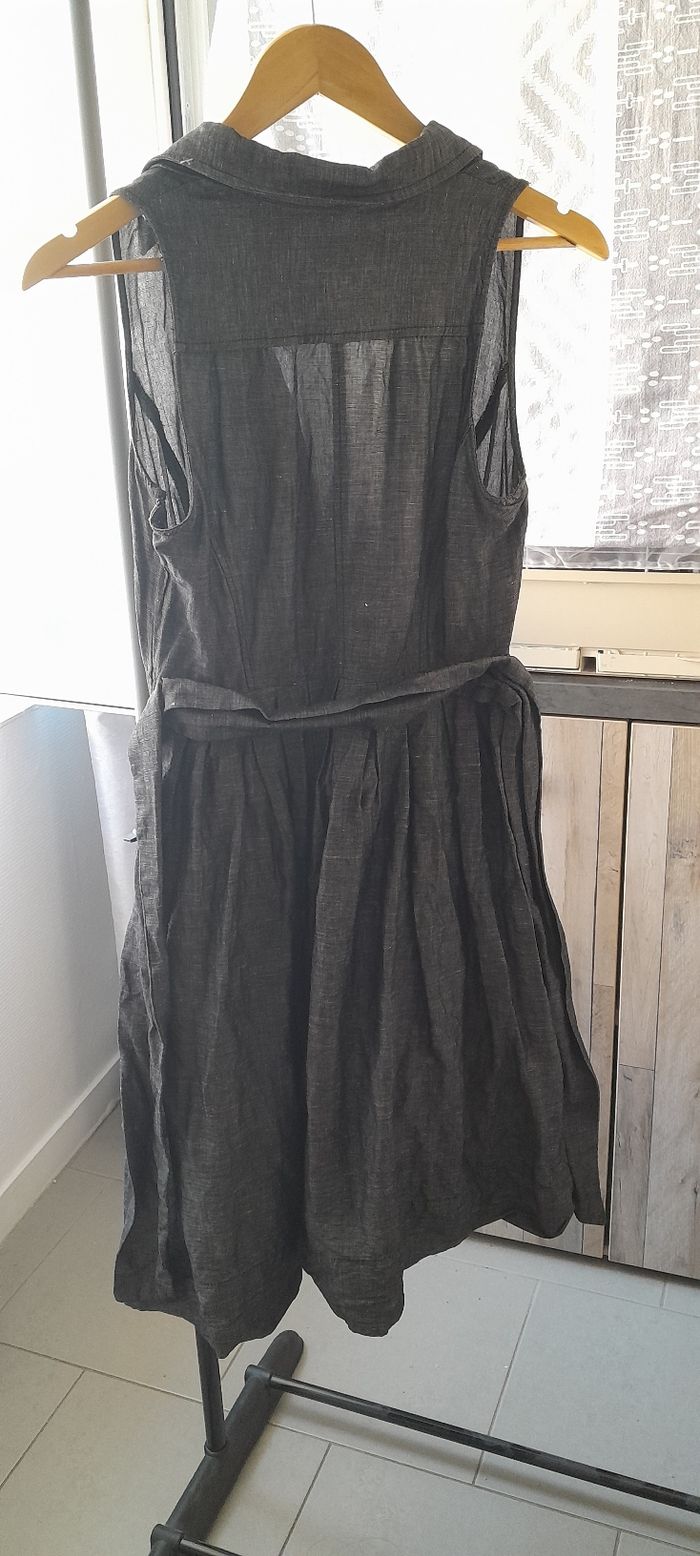 Robe grise de Zara basic - photo numéro 3