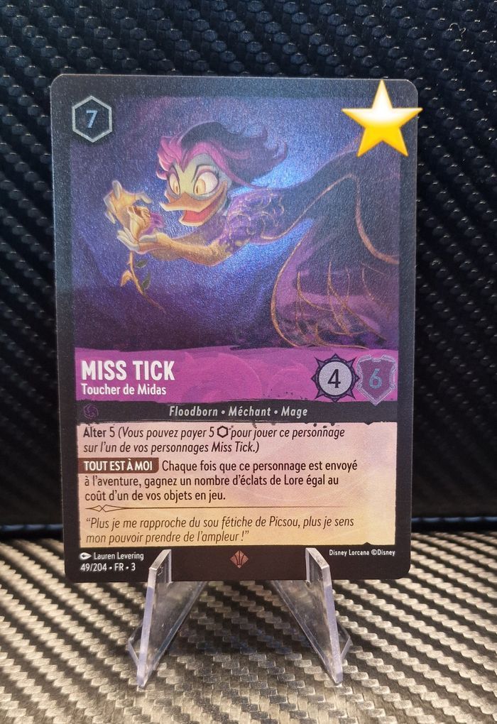 Carte lorcana miss tick chapitre 3  49/204