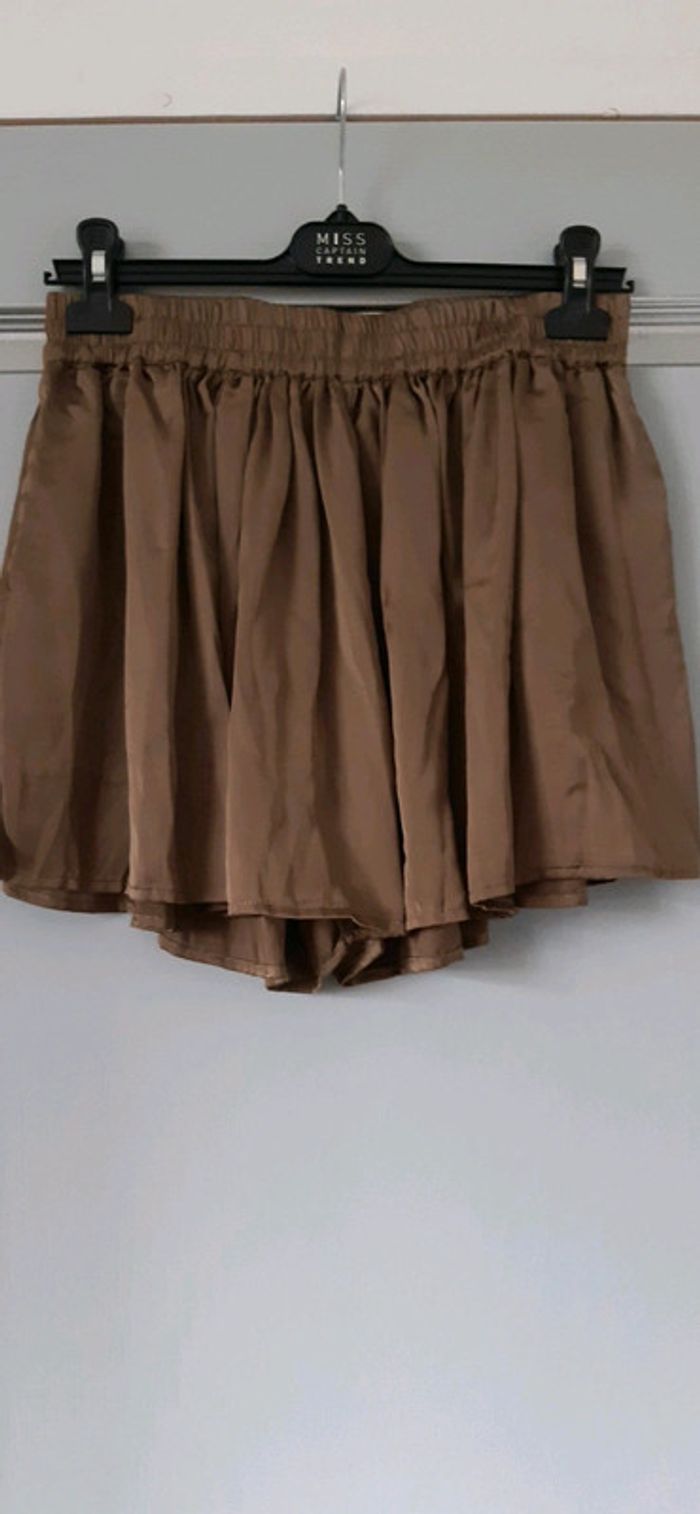 Short jupe kaki Miss Captain T38