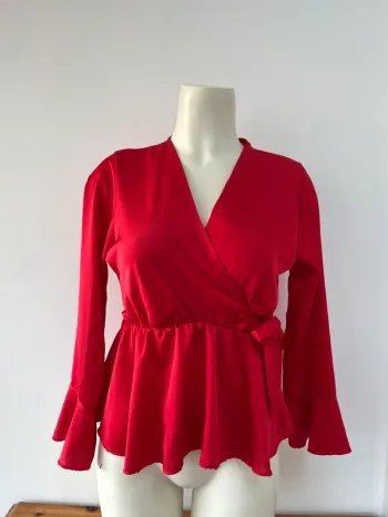 Blouse rouge