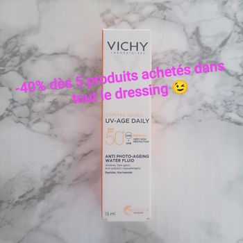 Vichy capital soleil uv-age daily spf50+ 15mL