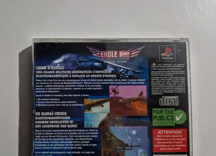 Jeux playstation 1 eagle one harrier attack - photo numéro 4