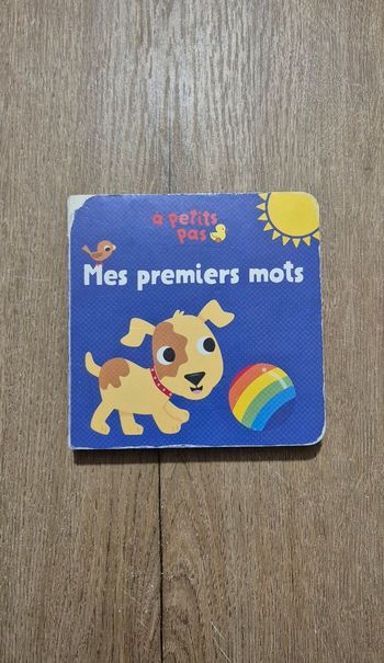 Livre à rabats : Mes premiers mots