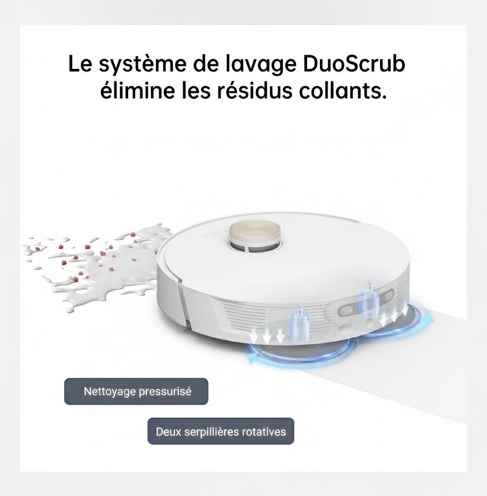 ✨ Dreame L20 Ultra - Robot Aspirateur Laveur haut de gamme avec station auto ✨ - photo numéro 8