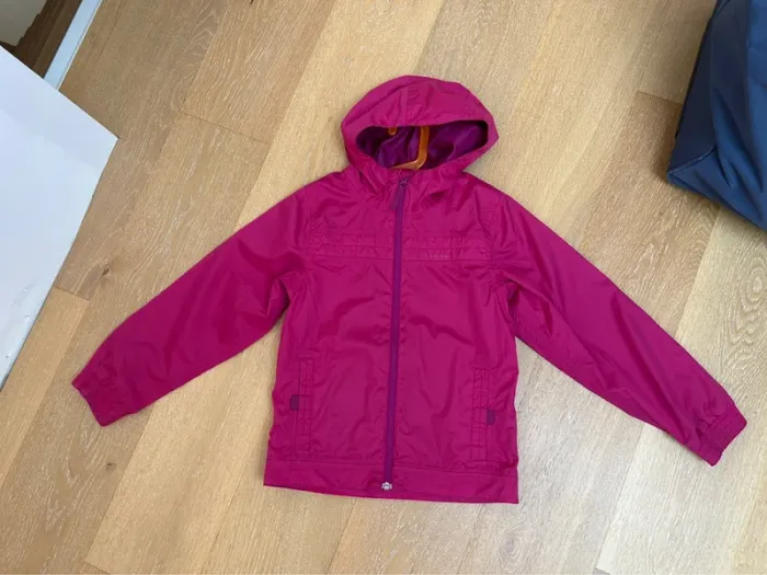 Coupe vent fille veste de randonnée quechua 8 ans - photo numéro 2