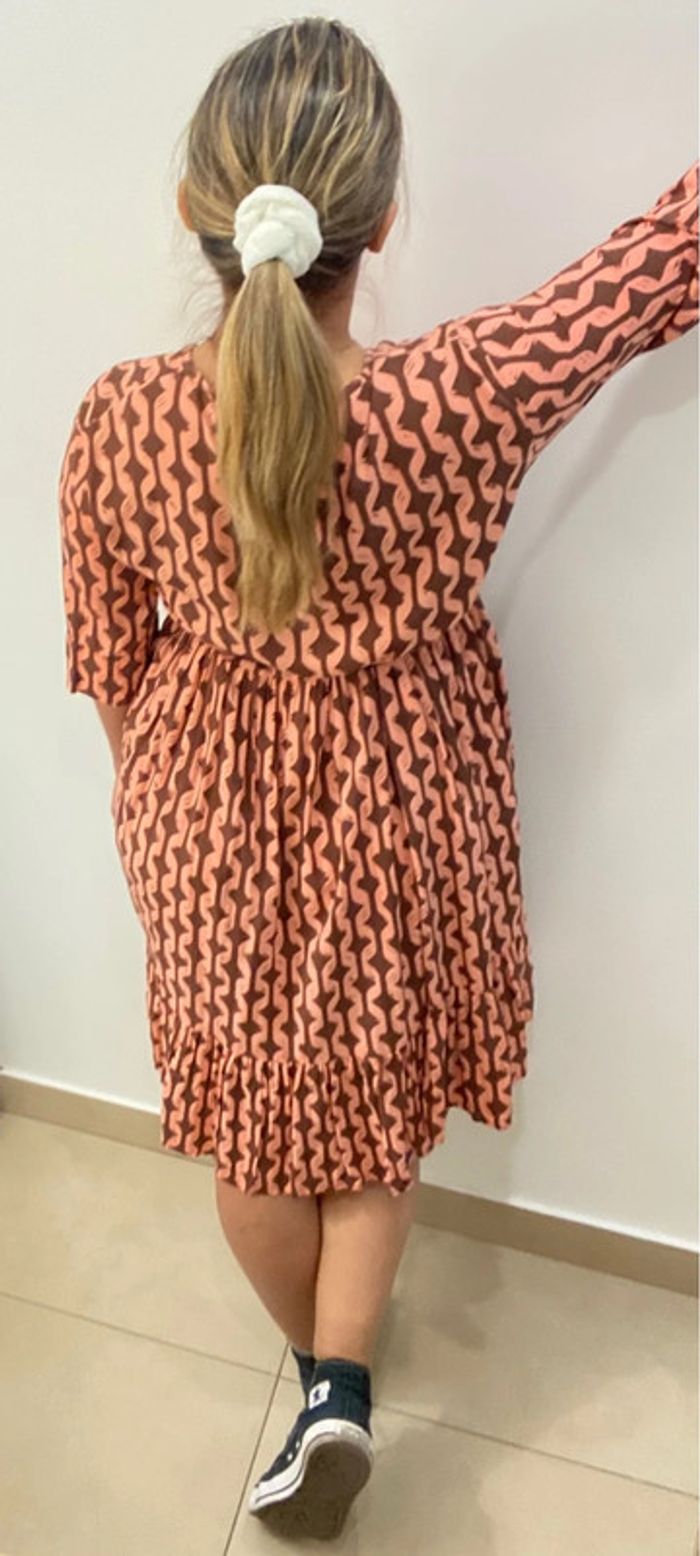 Superbe Robe Fluide Imprimée Taille Unique - photo numéro 7
