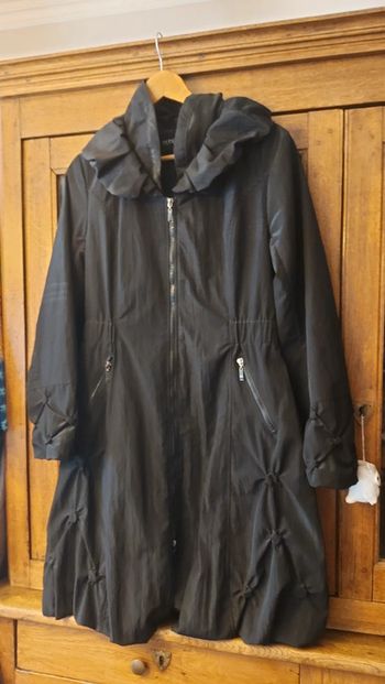 Trench Franstyle noir  t 2 (t 40)petit prix