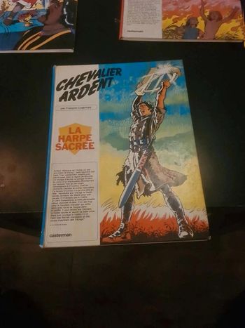 Bd chevalier ardent la harpe sacrée EO 1973