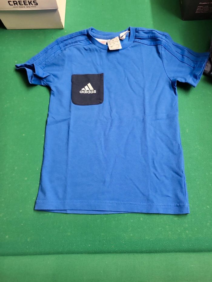 Tee shirt manche courte adidas 5/6ans - photo numéro 5