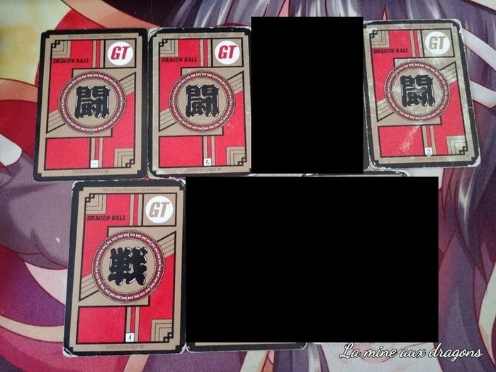 Lot Carte Dragon Ball Set Carddass Fr Grand Combat Part 7 Power Level Super card - photo numéro 2