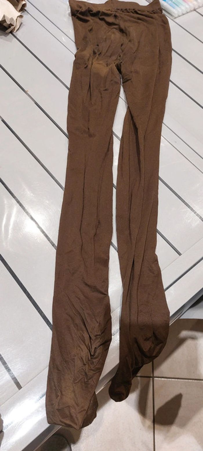 Collants marron - photo numéro 2