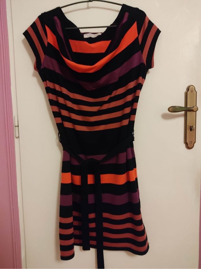 Robe à rayures
