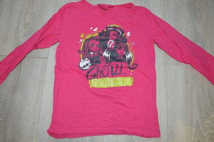 Tee shirt manches longues 8 ans Monster High