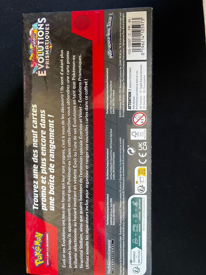 Pokémon Evolution Prismatiques : Boite surprise - photo numéro 2