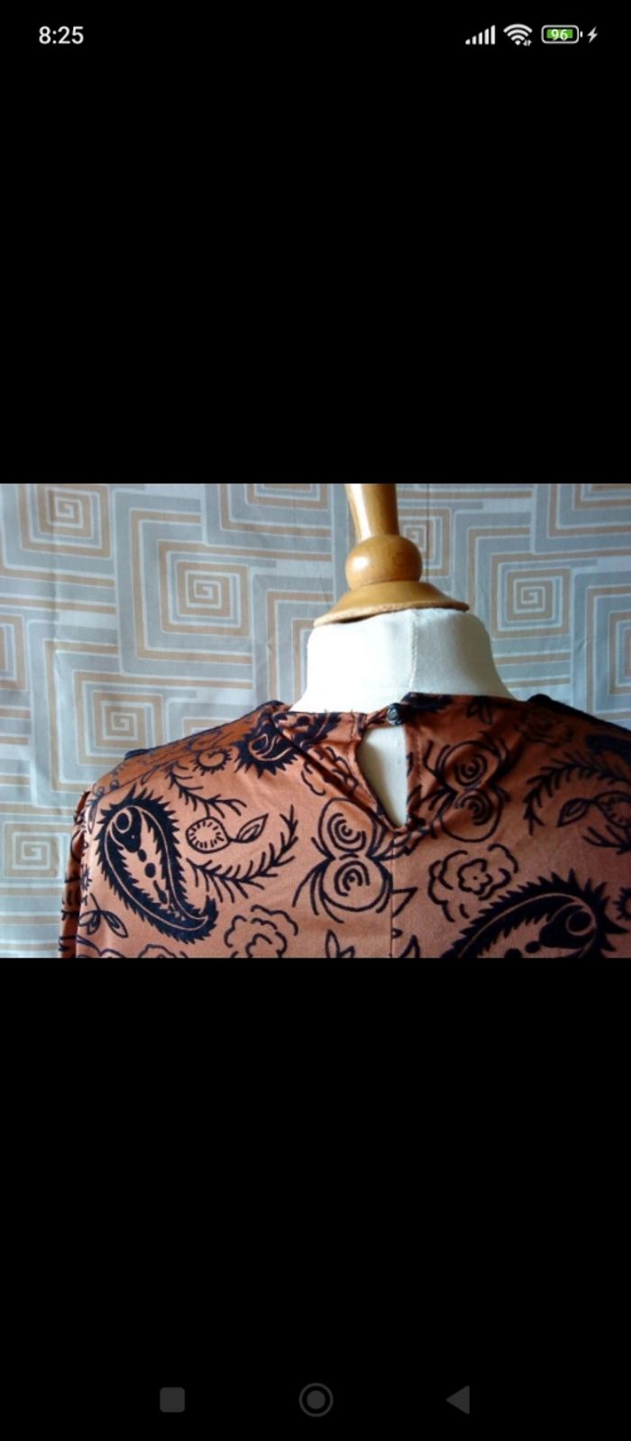 robe imprimé vintage - photo numéro 7