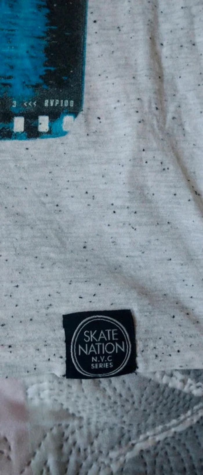 Tee-shirt thème skate board gris garçon 12 ans C&A - photo numéro 5